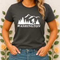 Washington Big Foot Mountain Women's T-Shirt thumb 2