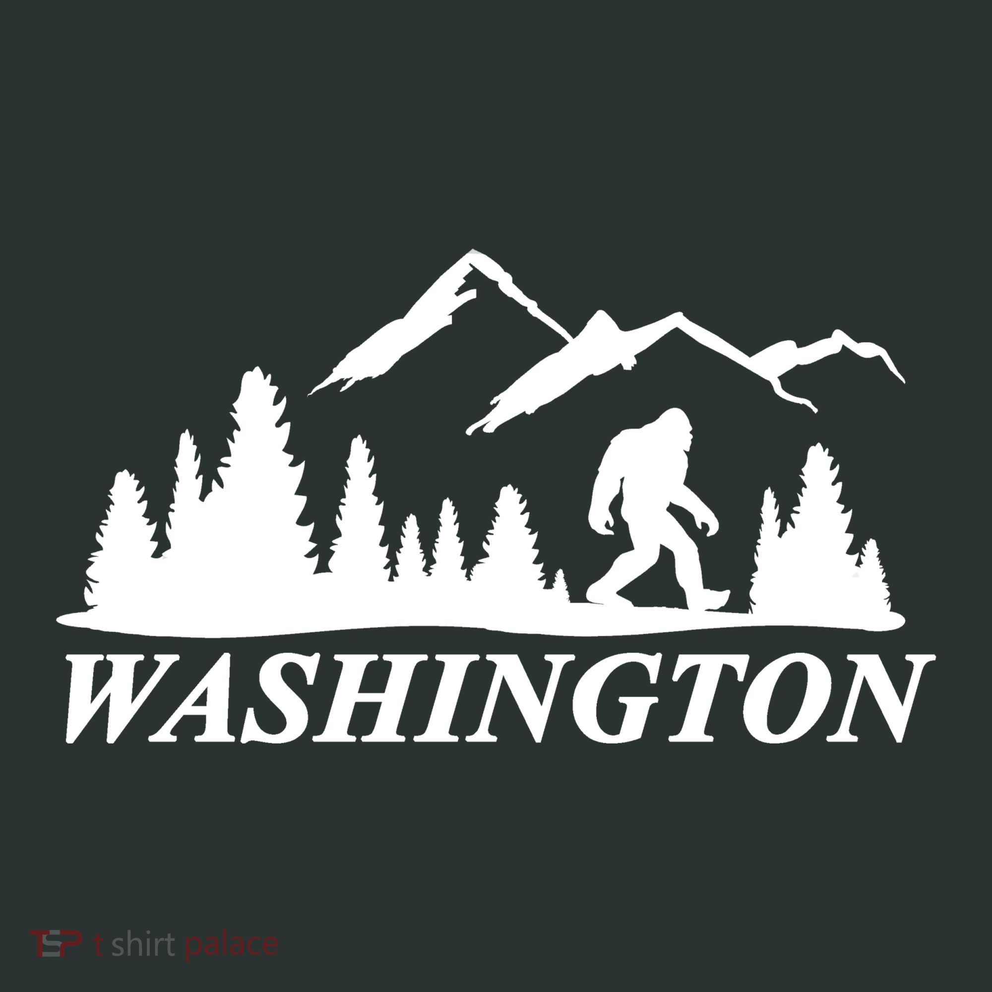 Washington Big Foot Mountain Women's T-Shirt