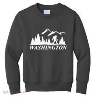 Washington Big Foot Mountain Kids Sweatshirt thumb 0