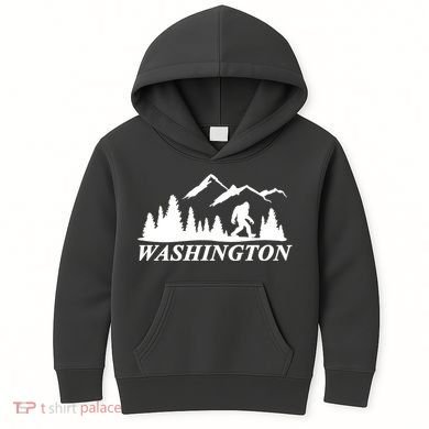 Washington Big Foot Mountain Kids Hoodie