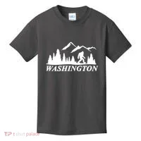 Washington Big Foot Mountain Kids T-Shirt thumb 0