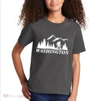Washington Big Foot Mountain Kids T-Shirt thumb 2