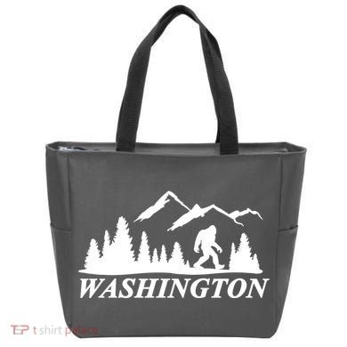Washington Big Foot Mountain Tote Bag