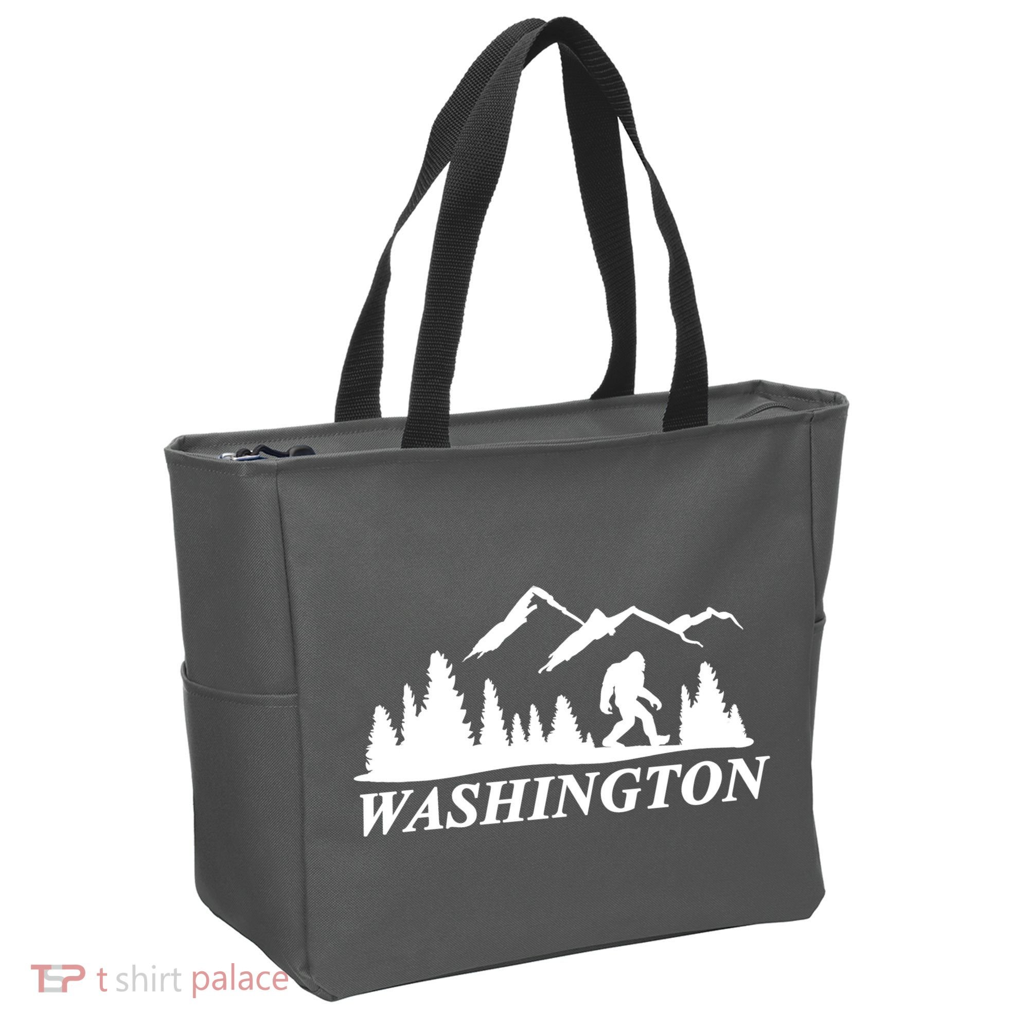 Washington Big Foot Mountain Tote Bag