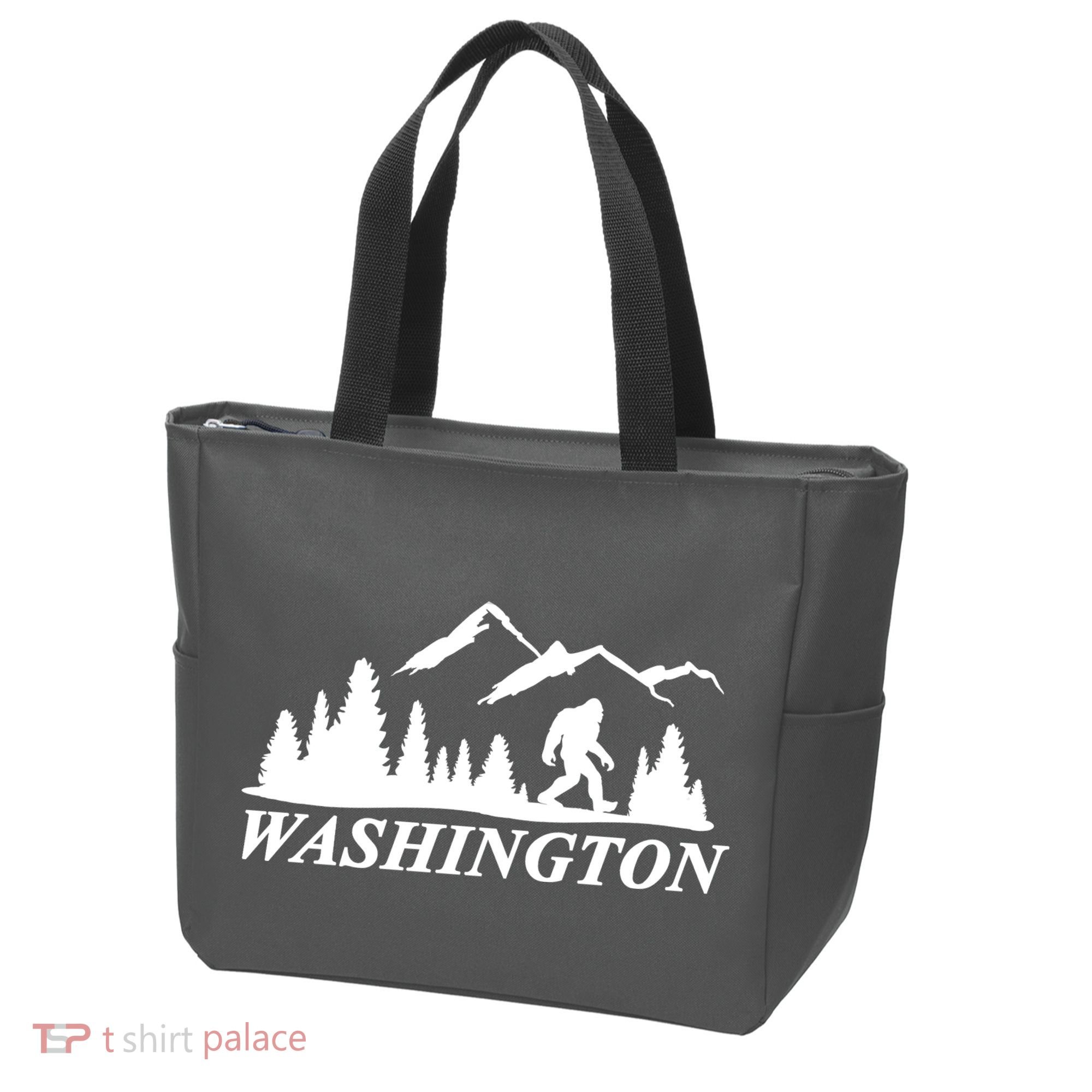Washington Big Foot Mountain Tote Bag
