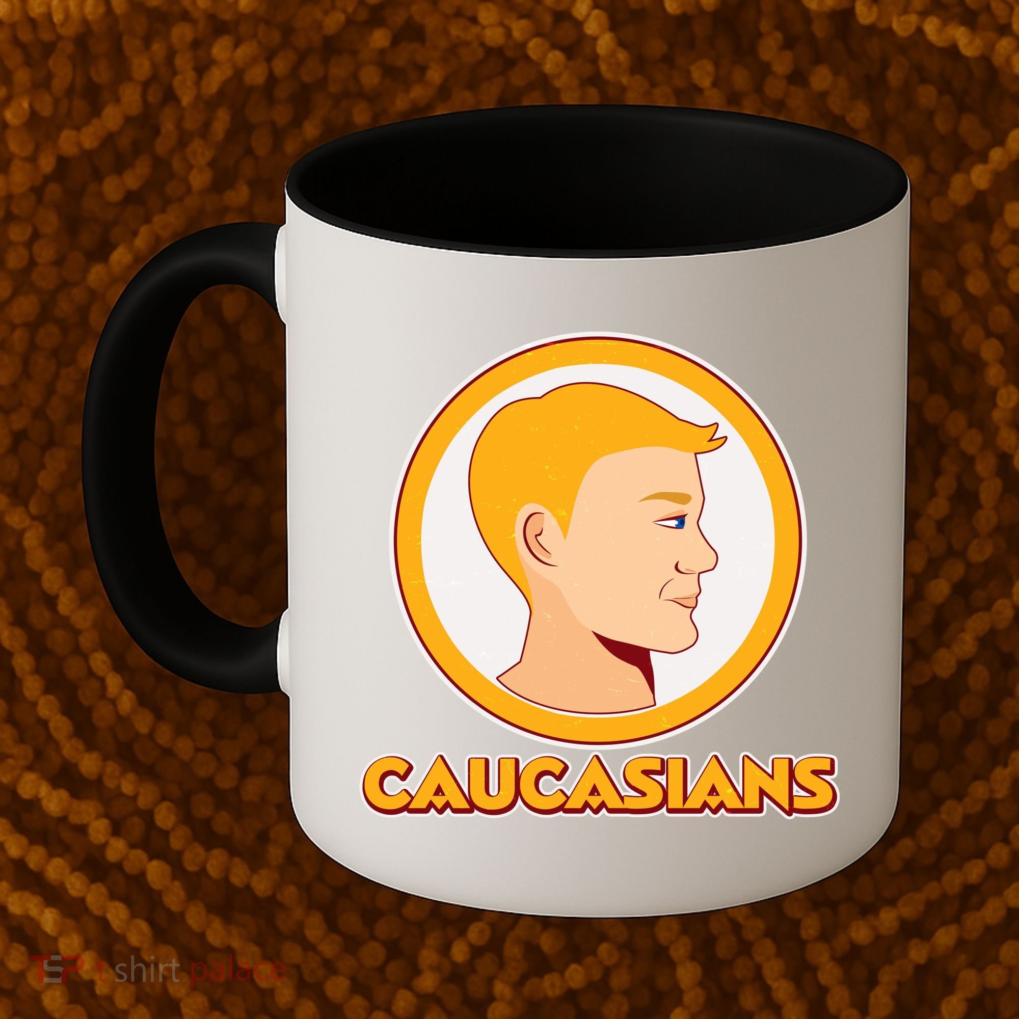 Washington Caucasians Football Logo Coffee Mug