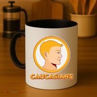 Washington Caucasians Football Logo Coffee Mug thumb 4