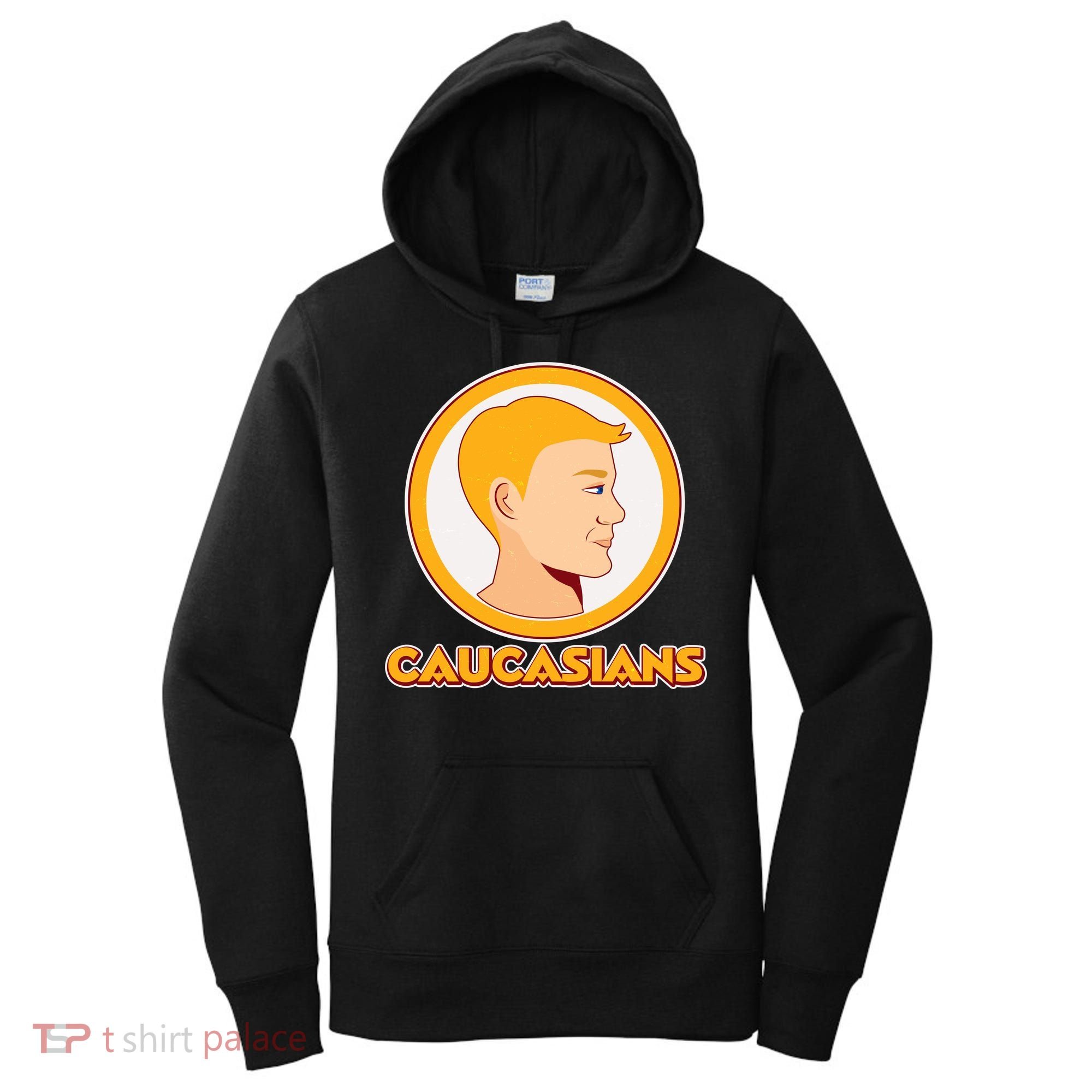 Washington Caucasians Football Logo Women's Hoodie