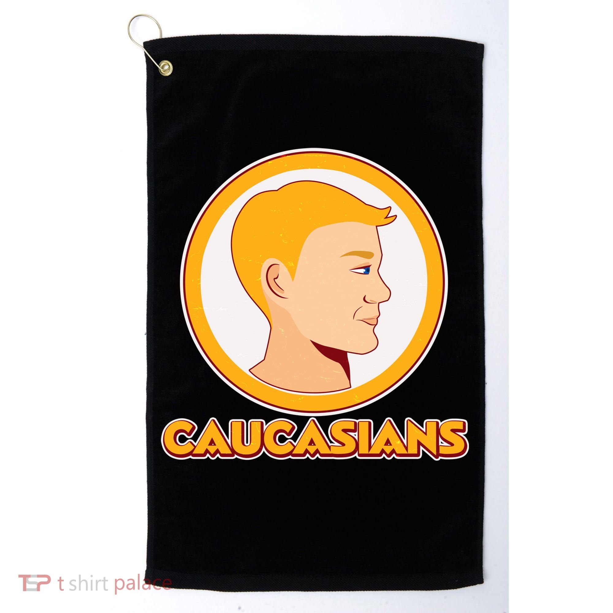 Washington Caucasians Football Logo Golf Towel