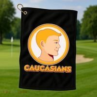 Washington Caucasians Football Logo Golf Towel thumb 1
