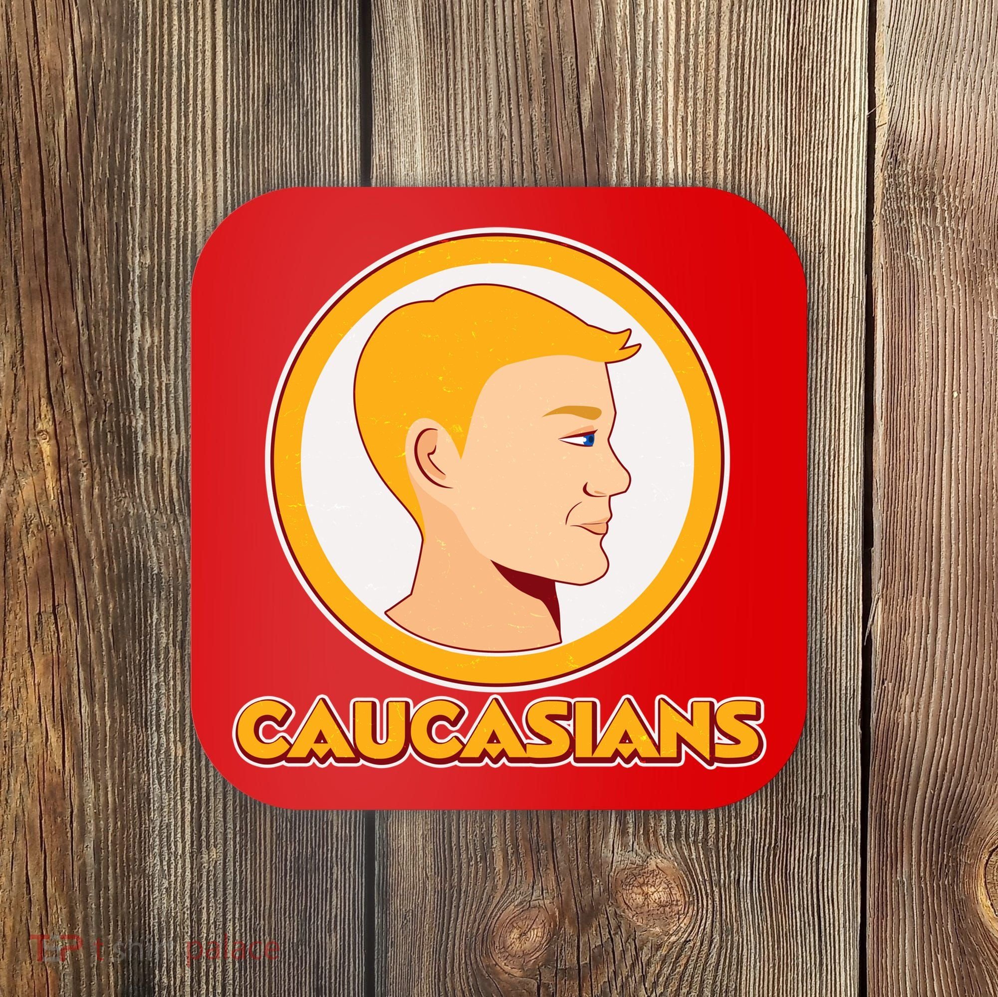 Washington Caucasians Football Logo Coaster