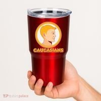 Washington Caucasians Football Logo Tumbler thumb 2