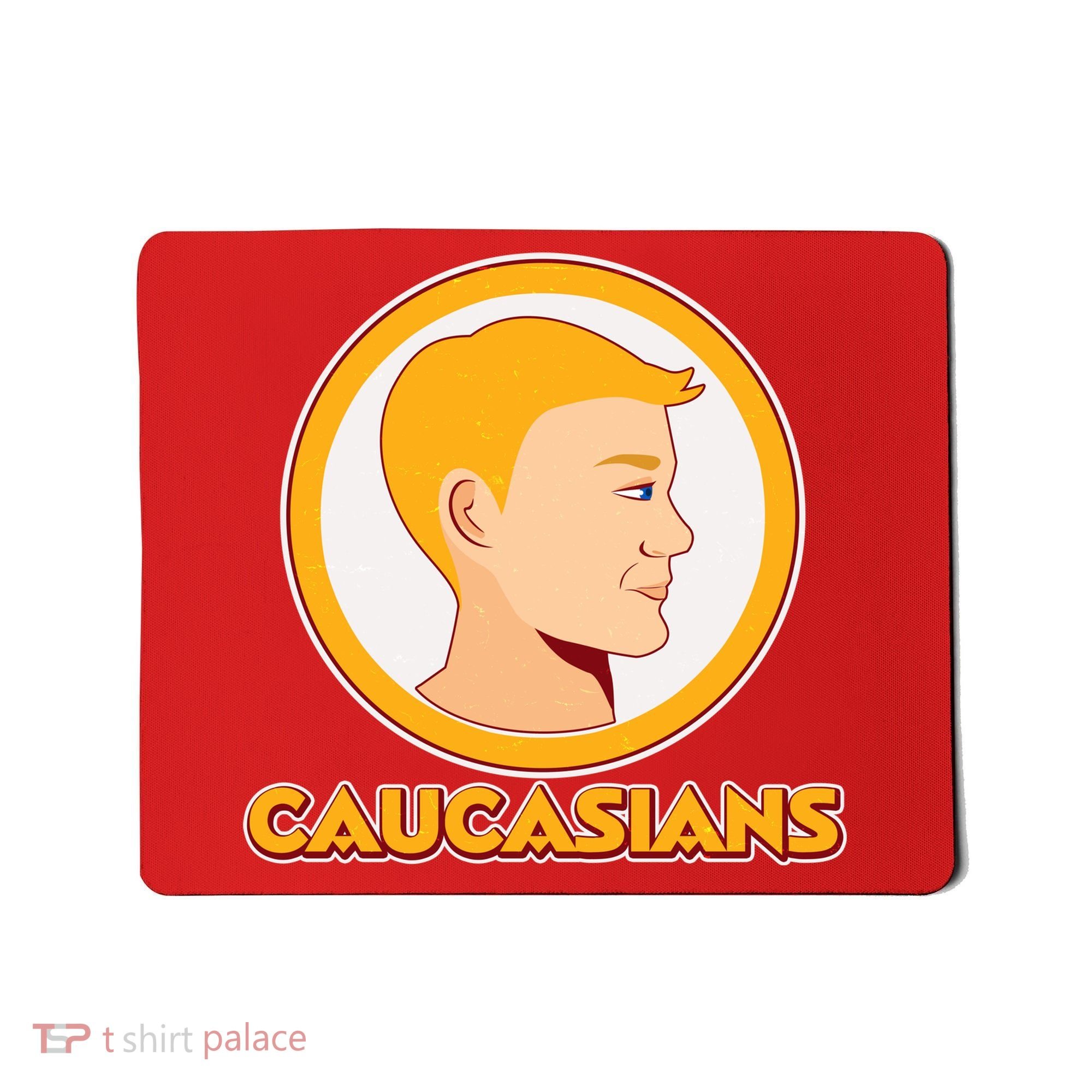 Washington Caucasians Football Logo Mousepad