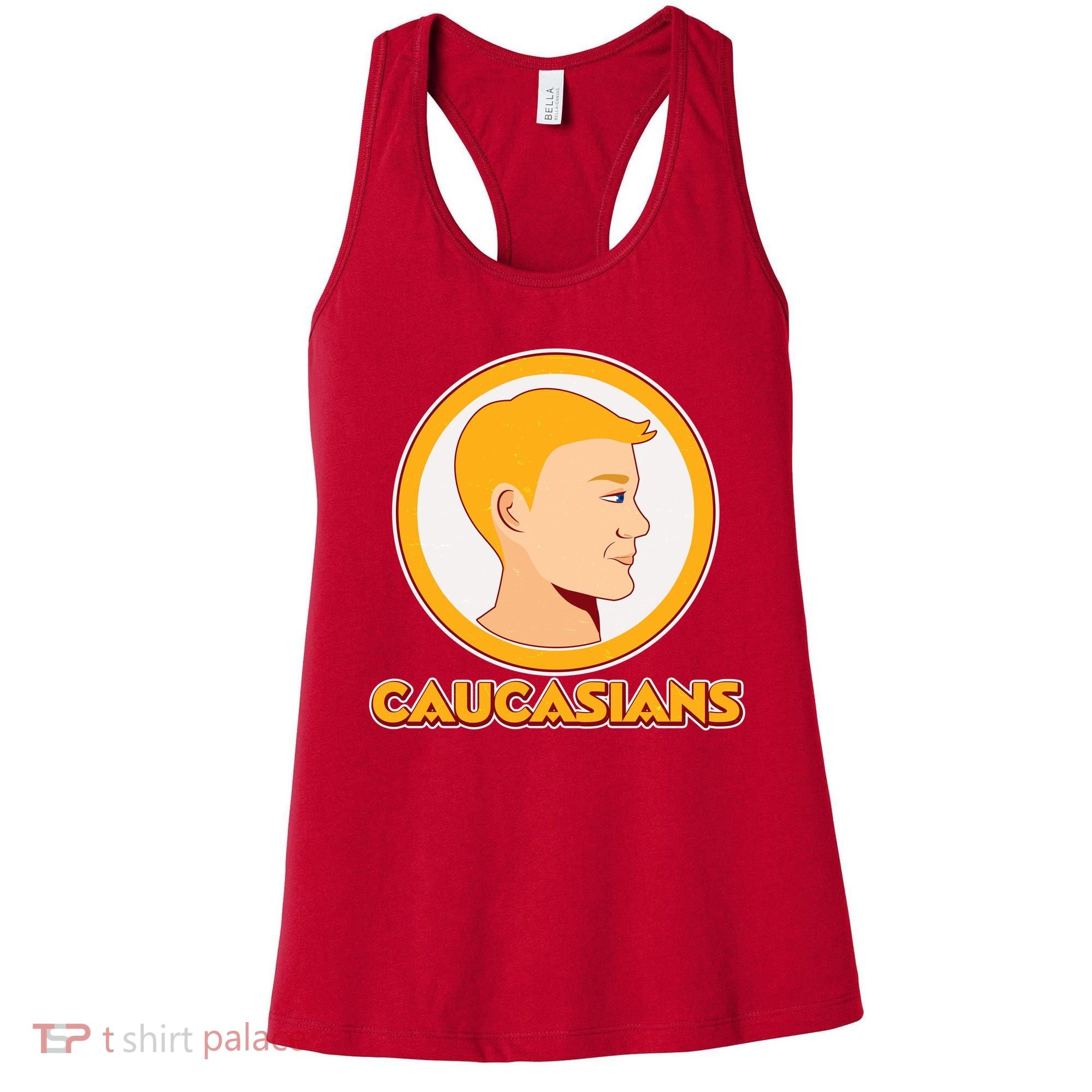 Washington Caucasians Football Logo Women's Tank Top
