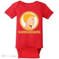 Washington Caucasians Football Logo Baby Bodysuit thumb 0
