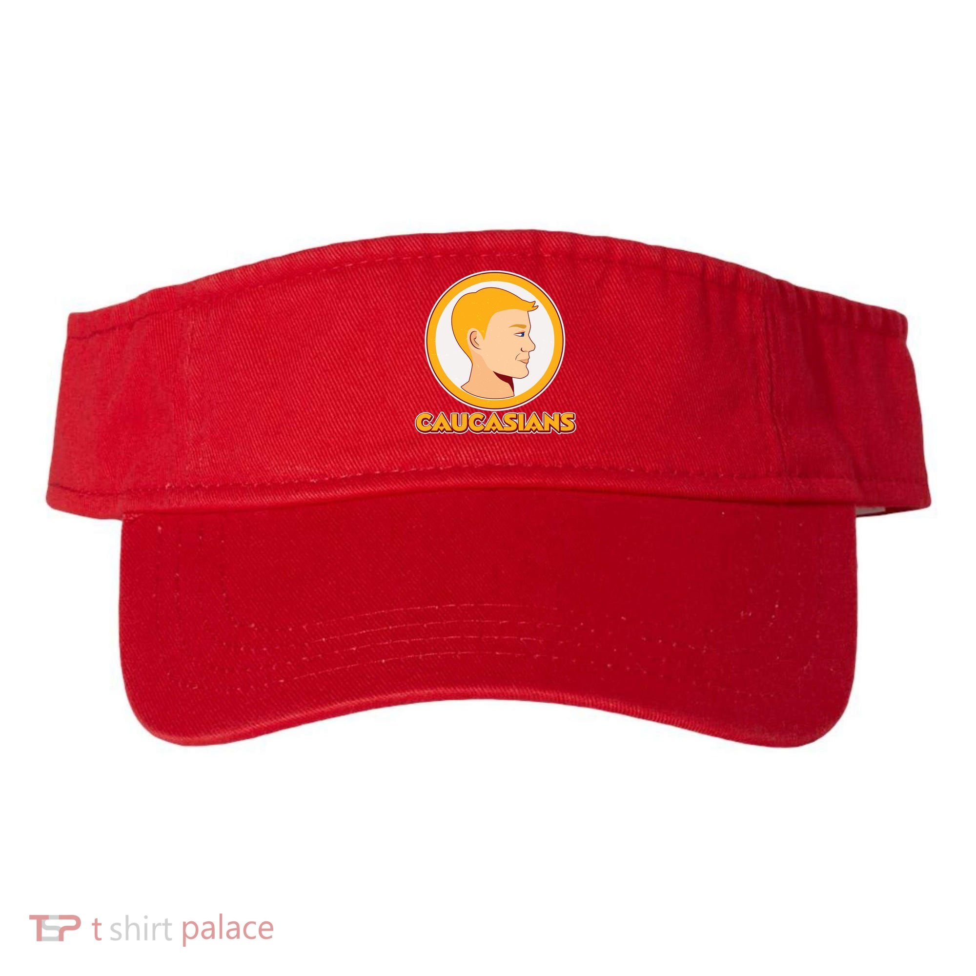 Washington Caucasians Football Logo Visor