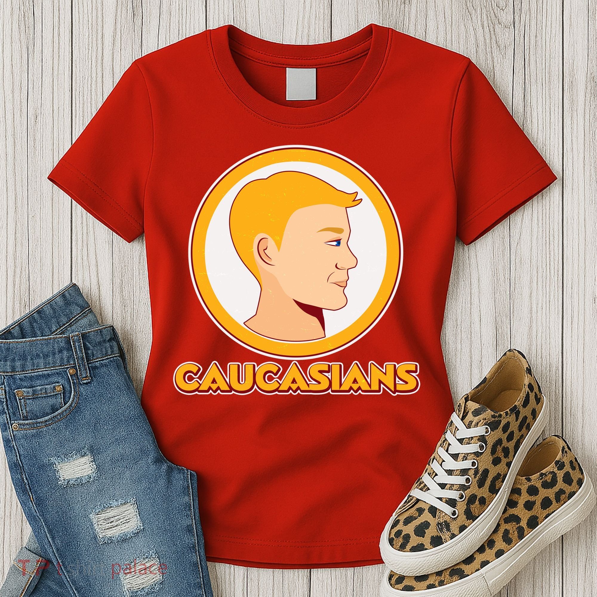 Washington Caucasians Football Logo Women's T-Shirt
