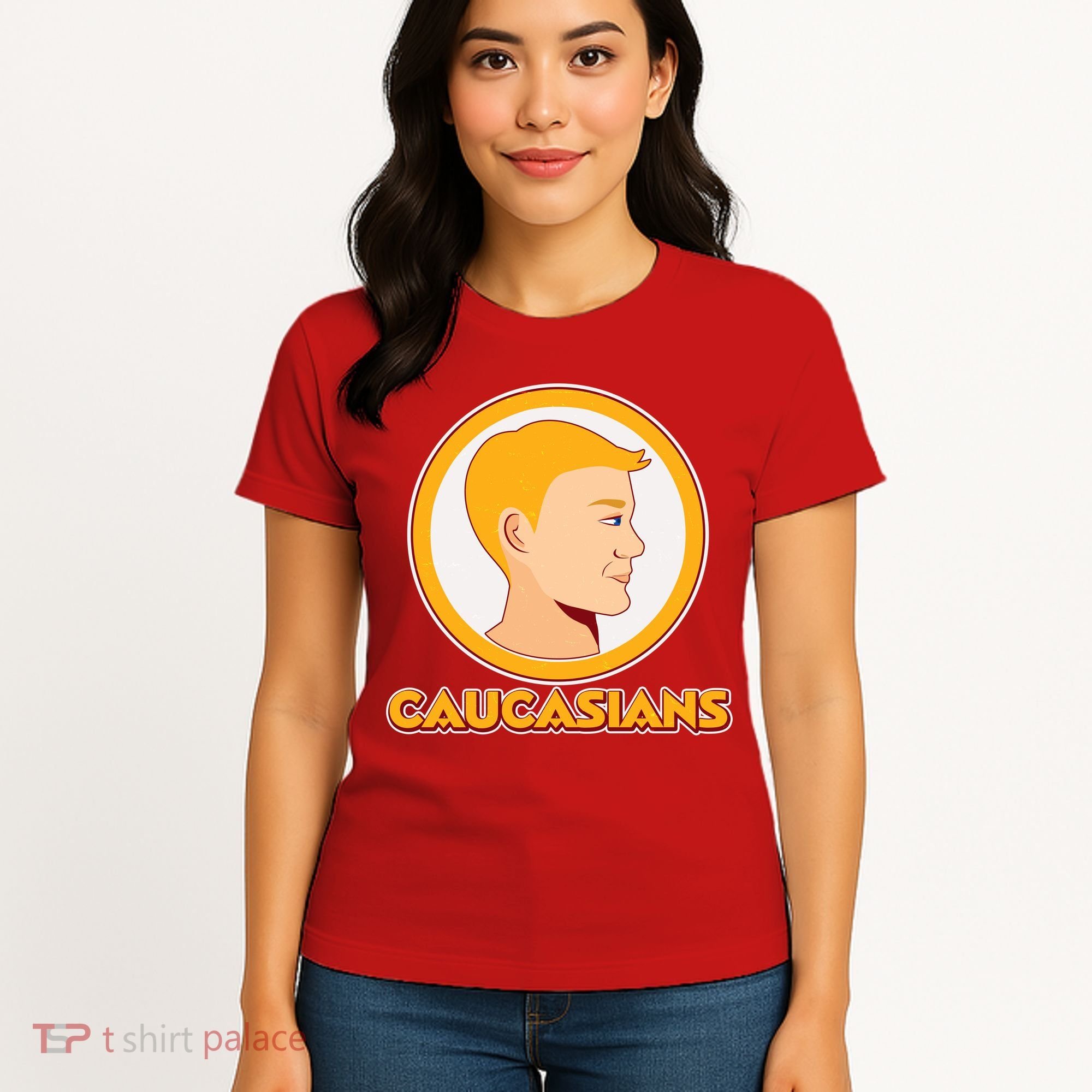 Washington Caucasians Football Logo Women's T-Shirt