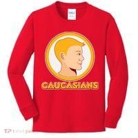 Washington Caucasians Football Logo Kids Long Sleeve Shirt thumb 0