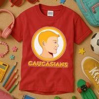 Washington Caucasians Football Logo Kids T-Shirt thumb 3