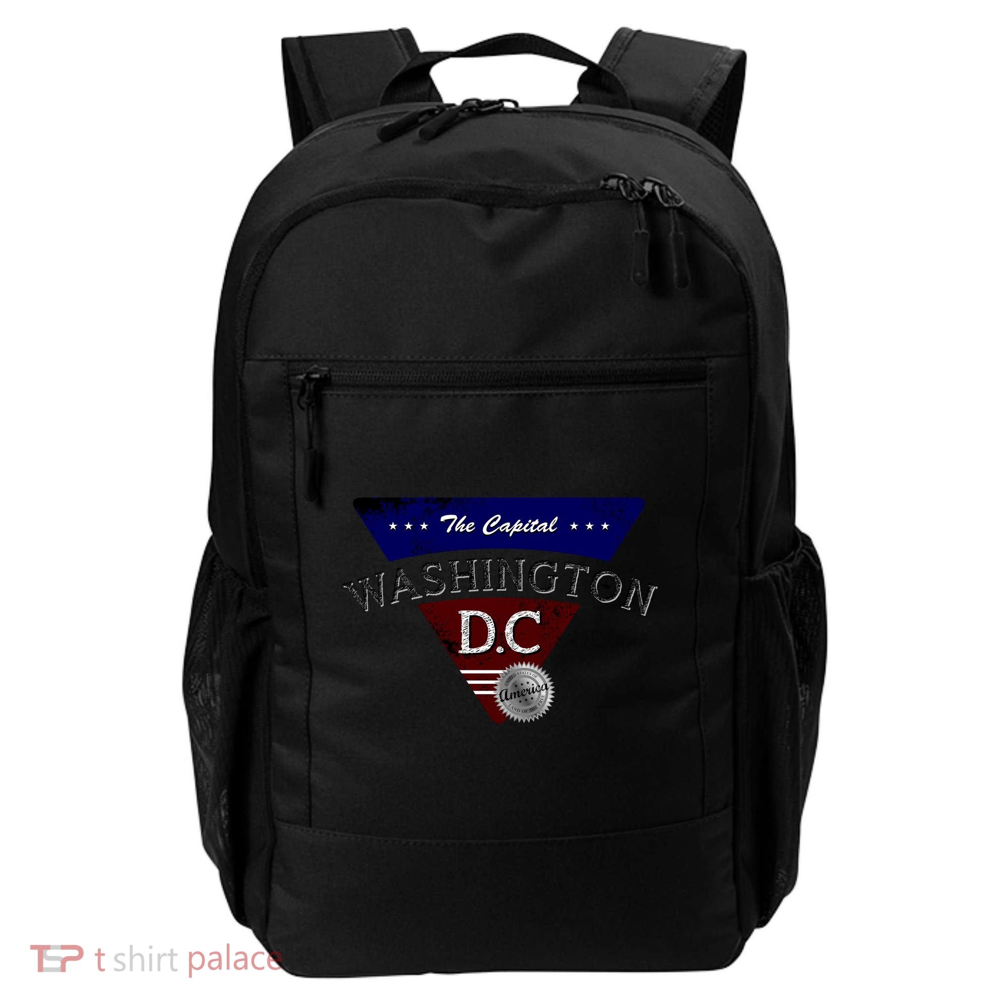 Washington D.C Land of the Free Logo Backpack
