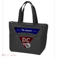 Washington D.C Land of the Free Logo Tote Bag thumb 3