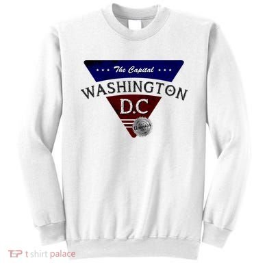 Washington D.C Land of the Free Logo Sweatshirt