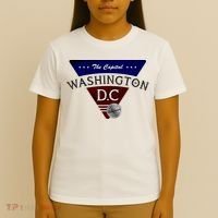 Washington D.C Land of the Free Logo T-Shirt thumb 4