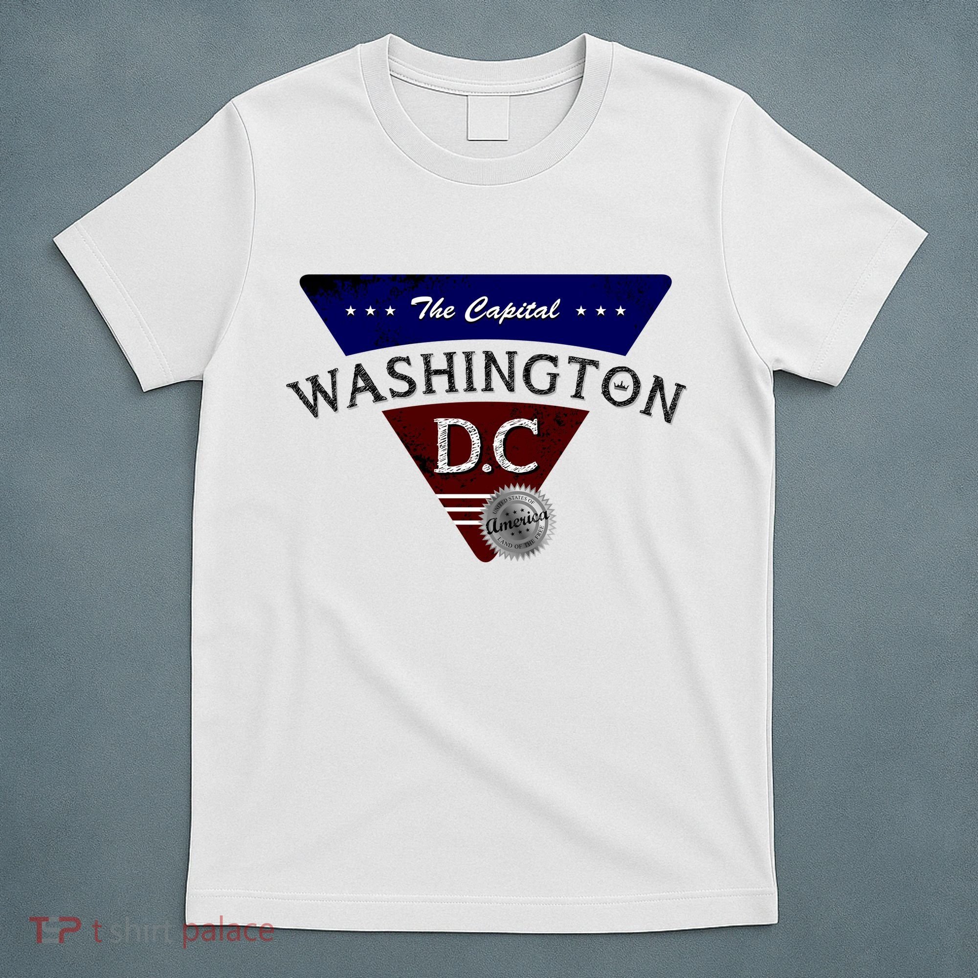 Washington D.C Land of the Free Logo T-Shirt