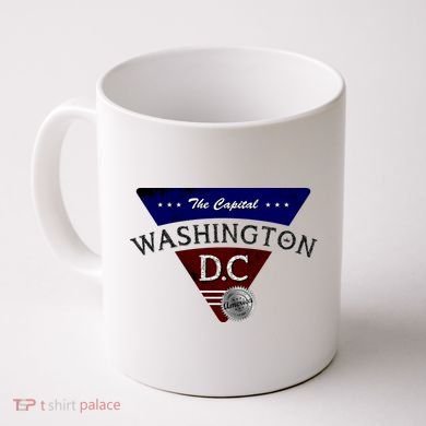 Washington D.C Land of the Free Logo Coffee Mug
