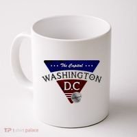 Washington D.C Land of the Free Logo Coffee Mug thumb 0
