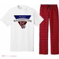 Washington D.C Land of the Free Logo Pajama Set thumb 0