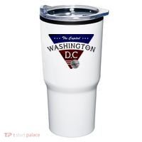 Washington D.C Land of the Free Logo Tumbler thumb 0
