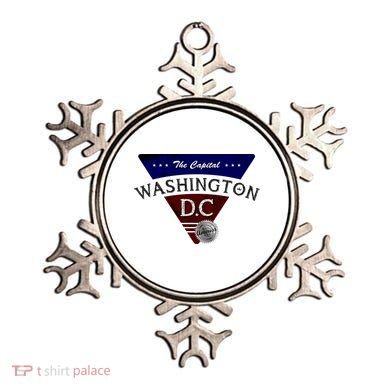 Washington D.C Land of the Free Logo Ornament