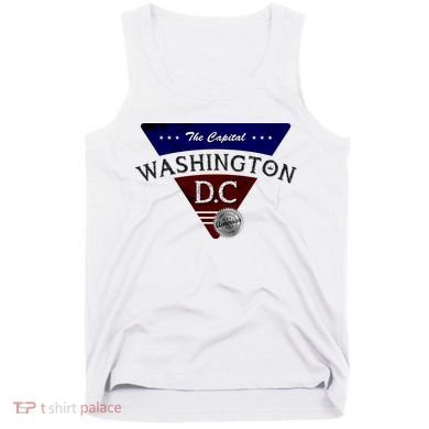 Washington D.C Land of the Free Logo Tank Top