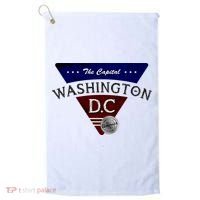 Washington D.C Land of the Free Logo Golf Towel thumb 0