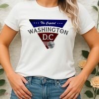 Washington D.C Land of the Free Logo Women's T-Shirt thumb 2