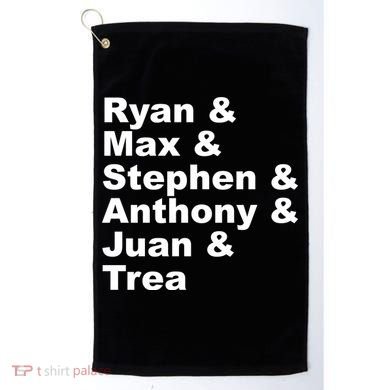 Washington DC Baseball Fan Series Players Golf Towel