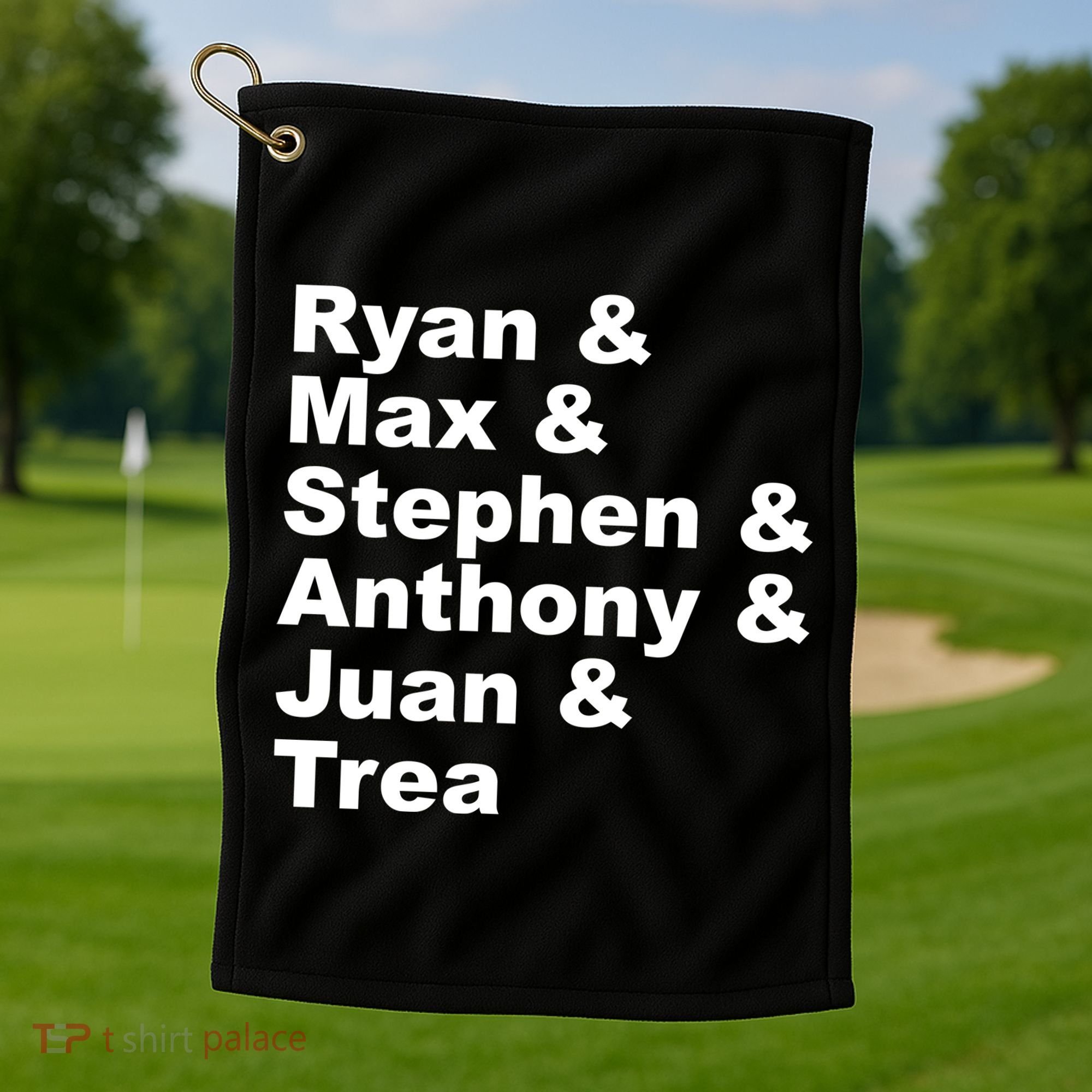 Washington DC Baseball Fan Series Players Golf Towel
