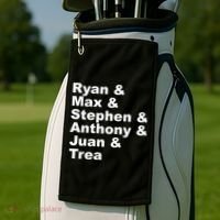 Washington DC Baseball Fan Series Players Golf Towel thumb 2