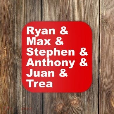 Washington DC Baseball Fan Series Players Coaster
