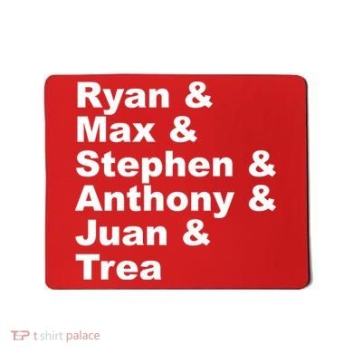 Washington DC Baseball Fan Series Players Mousepad