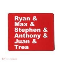 Washington DC Baseball Fan Series Players Mousepad thumb 0