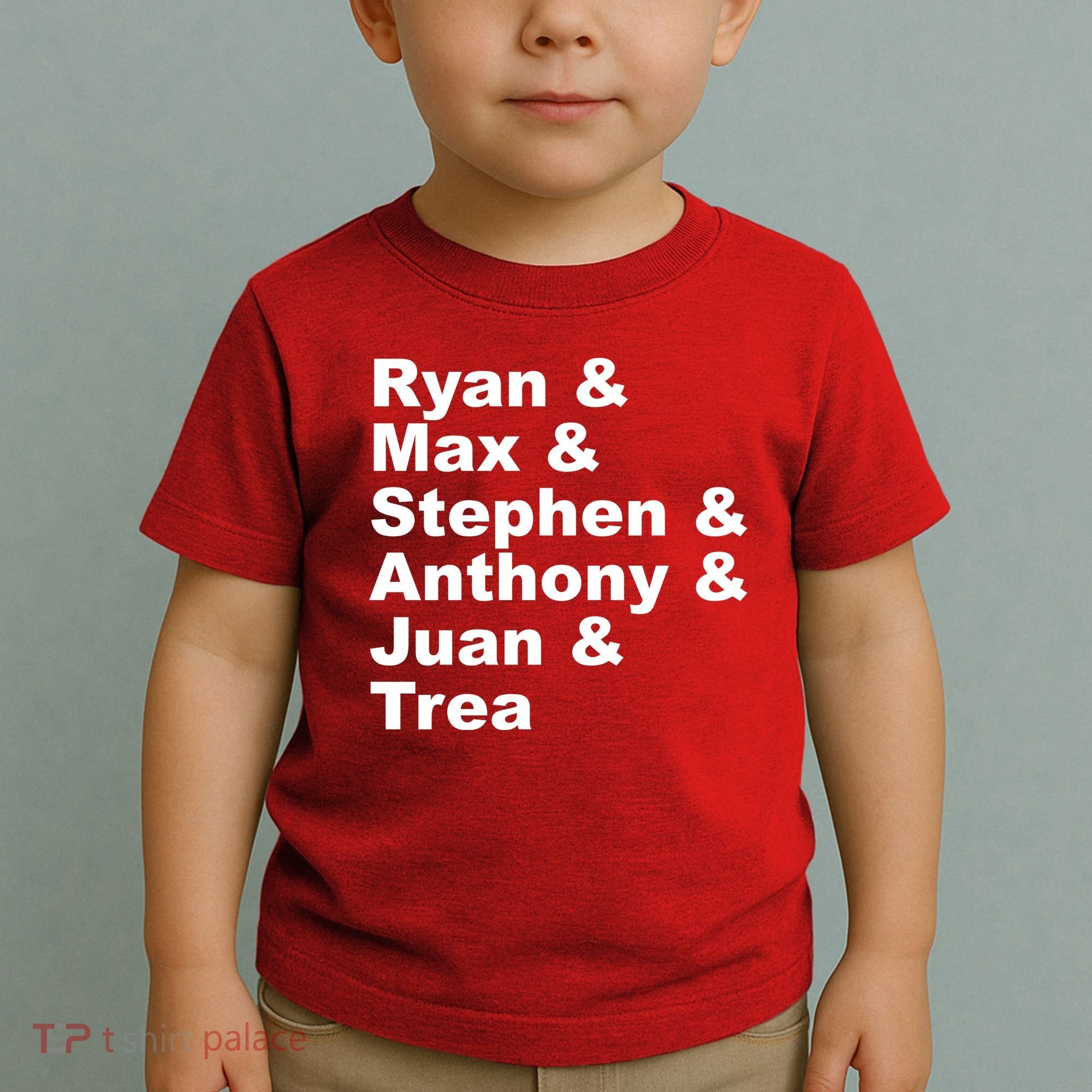 Washington DC Baseball Fan Series Players Toddler T-Shirt