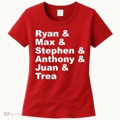 Washington DC Baseball Fan Series Players Women's T-Shirt