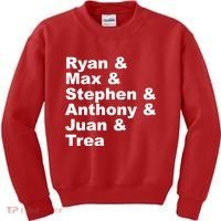 Washington DC Baseball Fan Series Players Kids Sweatshirt thumb 0