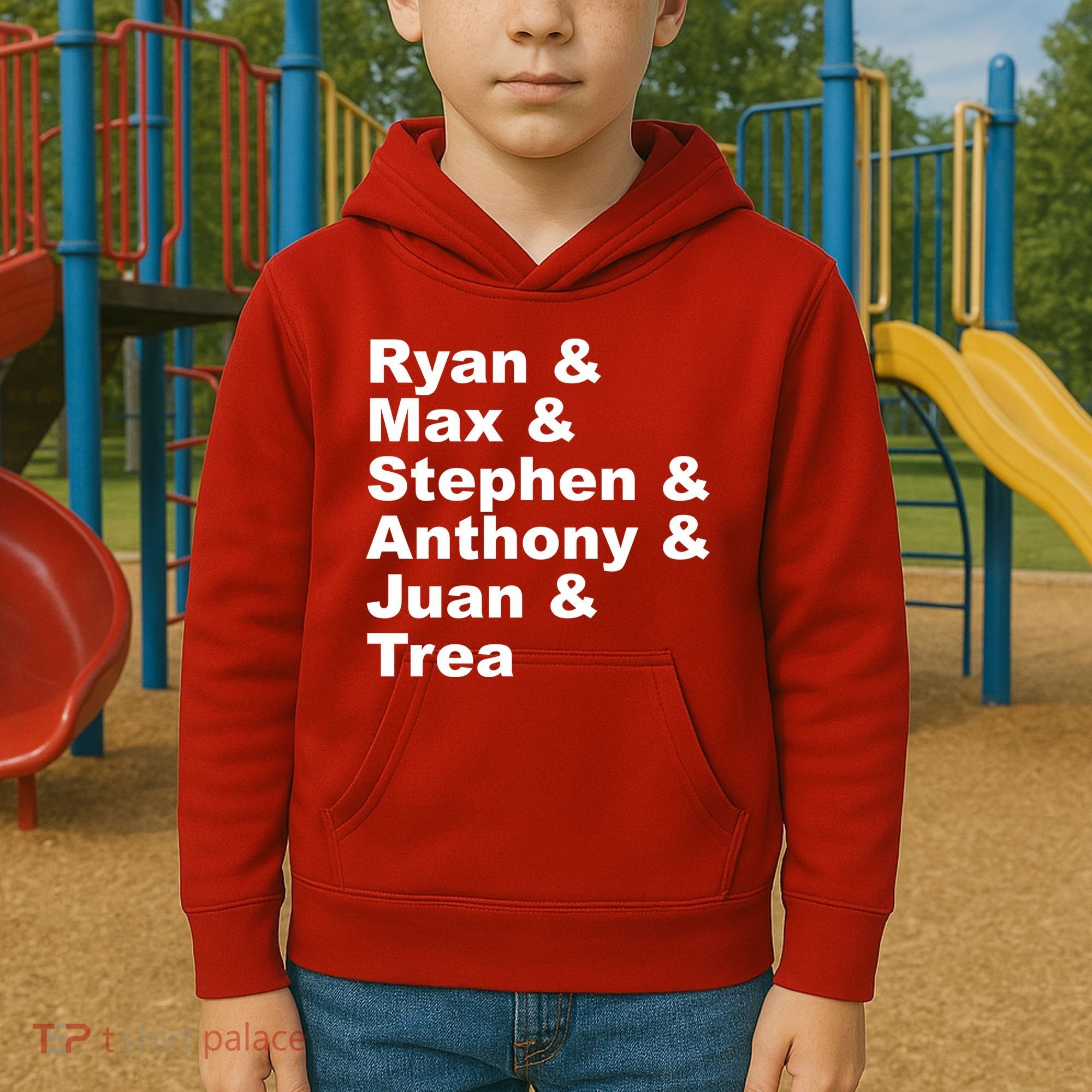 Washington DC Baseball Fan Series Players Kids Hoodie