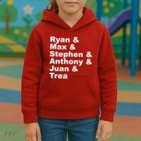 Washington DC Baseball Fan Series Players Kids Hoodie thumb 3