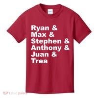 Washington DC Baseball Fan Series Players Kids T-Shirt thumb 0