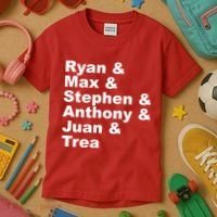 Washington DC Baseball Fan Series Players Kids T-Shirt thumb 3